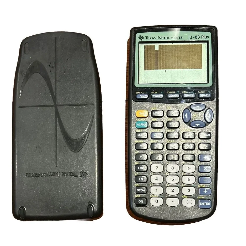 Texas Instruments TI-83 Plus Graphing Calculator With‎ Cover